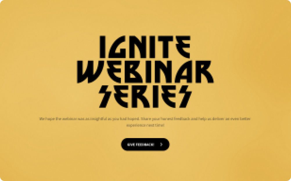  Webinar Feedback Form Template 