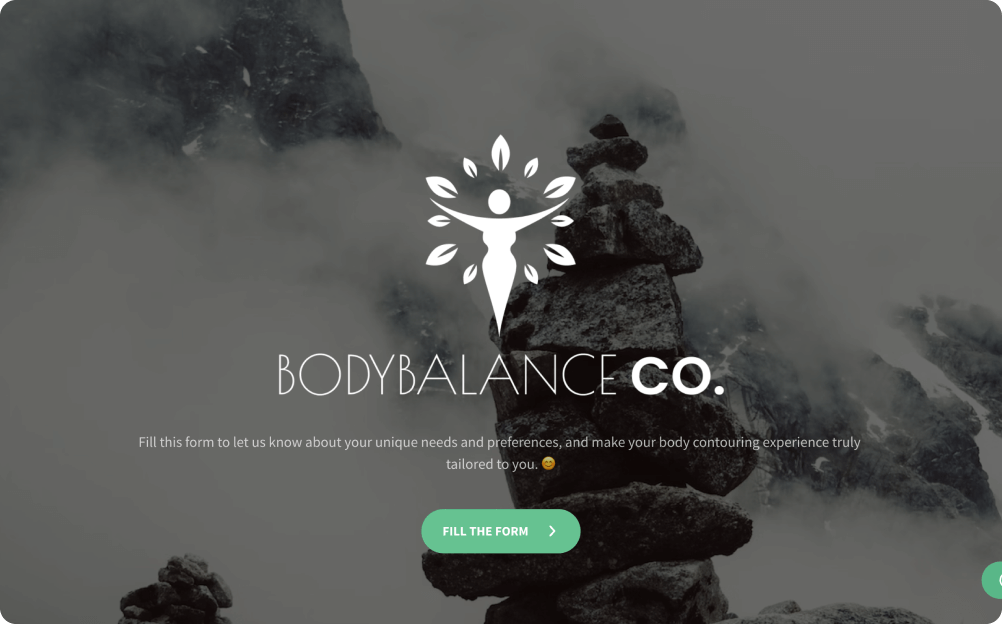  Body Contouring Client Intake Form 