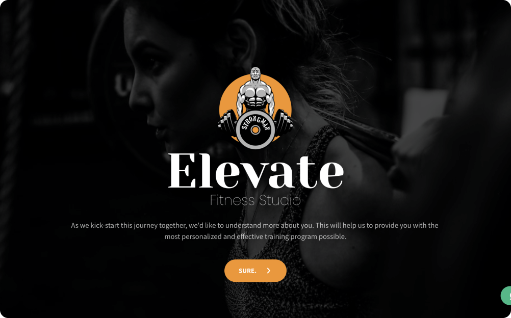  Fitness Client Intake Form 