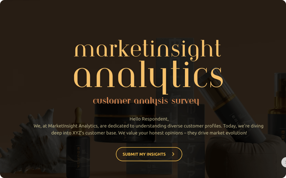  Customer Analysis Survey Template 