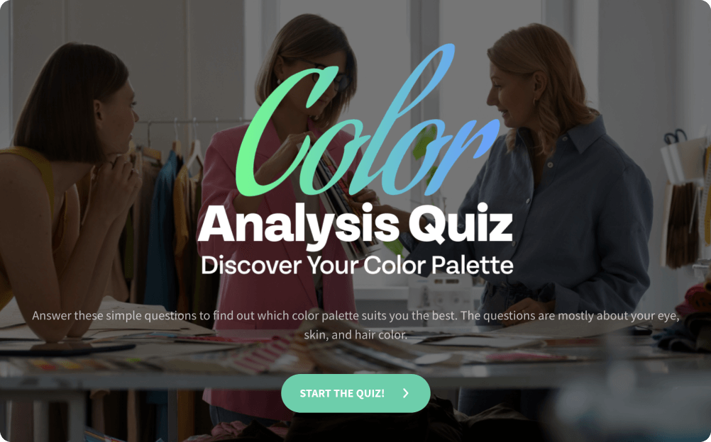  Color Analysis Quiz 