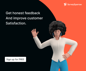 Get honest feedback And improve customer Satisfaction.