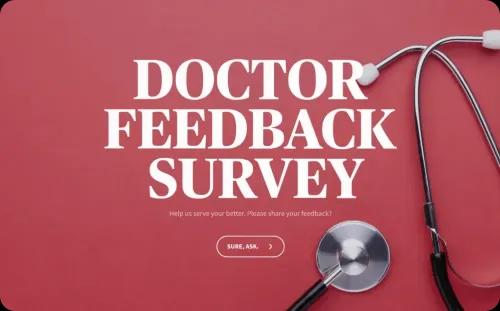 Doctor Feedback Survey Template Doctor Feedback Survey Template