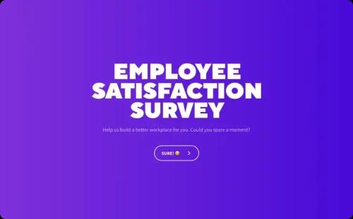 Employee Satisfaction Survey Template Employee Satisfaction Survey Template
