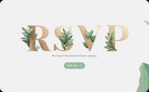 Online RSVP Form Template Online RSVP Form Template