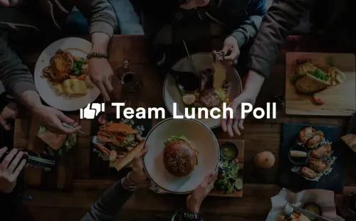 Team Lunch Poll Template Team Lunch Poll Template