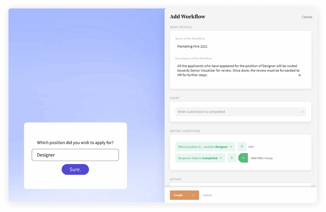 Screening the applicants Screening the applicants
