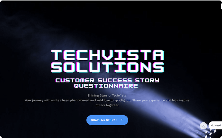 Customer Success Story Questionnaire Template Customer Success Story Questionnaire Template